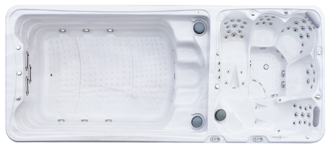 Swim-Spa Luxury Draufsicht